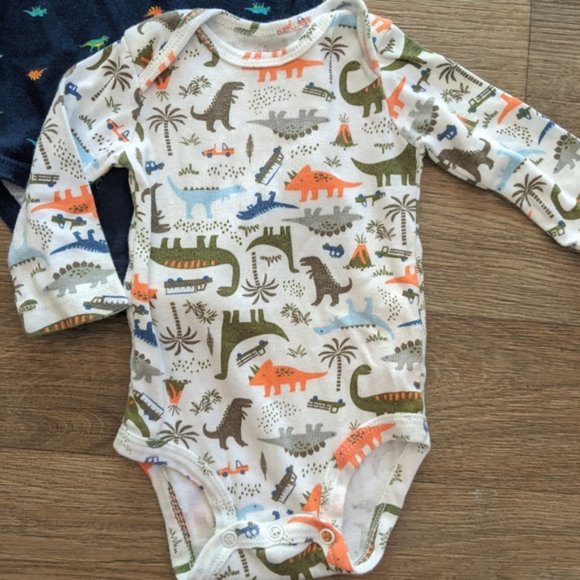 Carter's Dinosaur 3 Month 3-Piece Matching Set - Picture 3 of 4